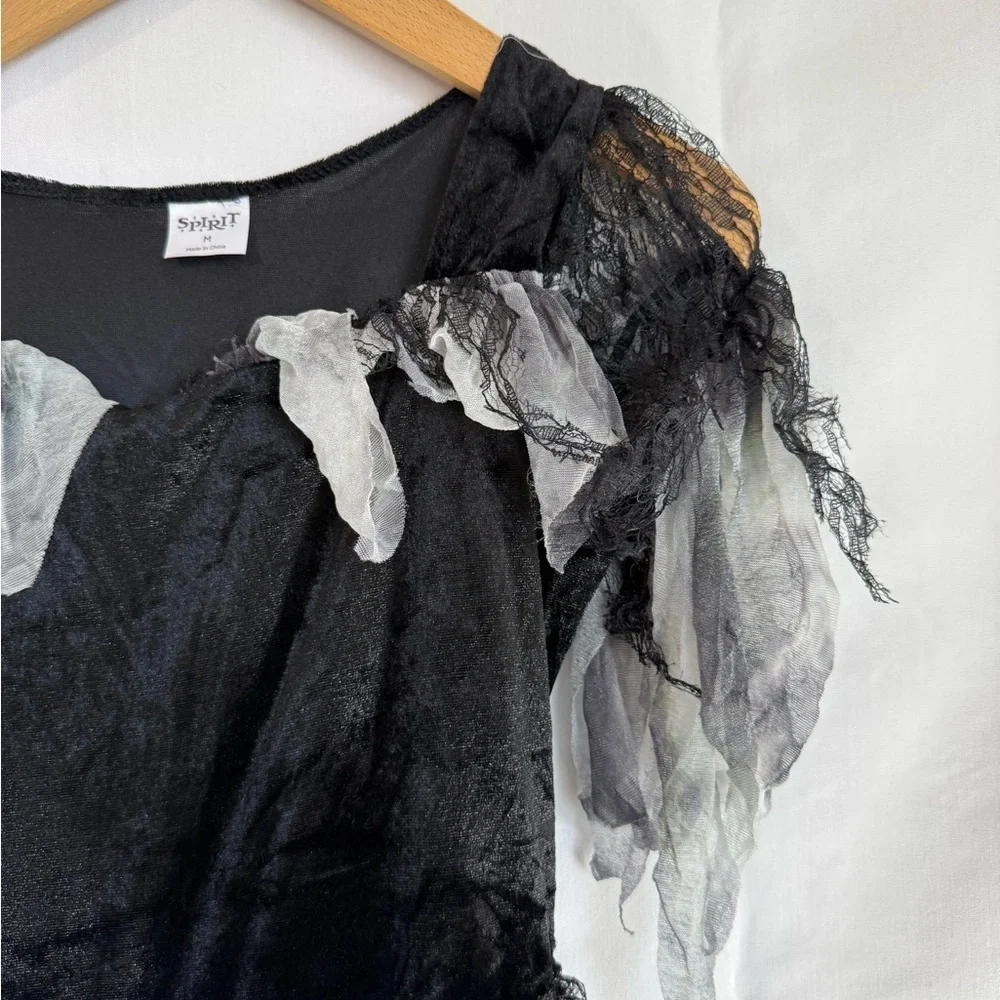 Spirit Cemetery Bride Child Costume with Veil